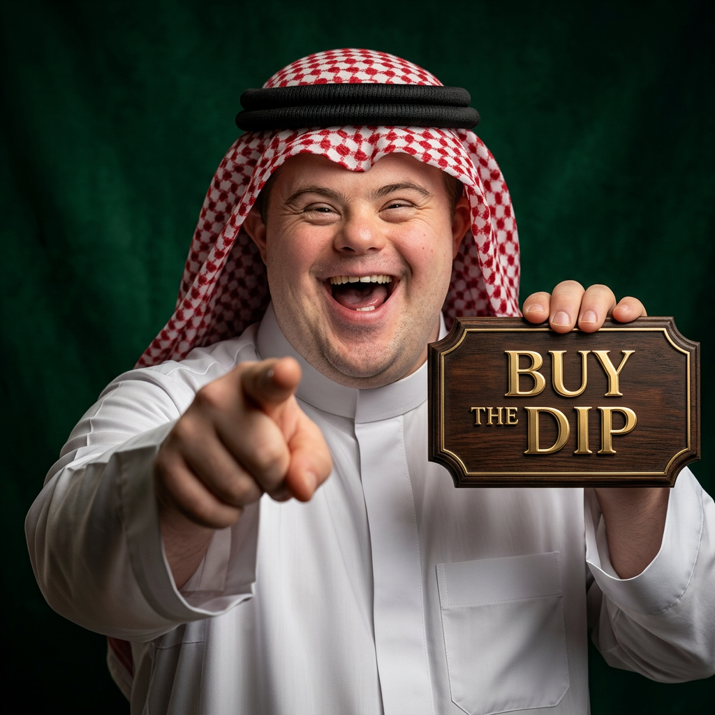 Buy the dip, habibi.